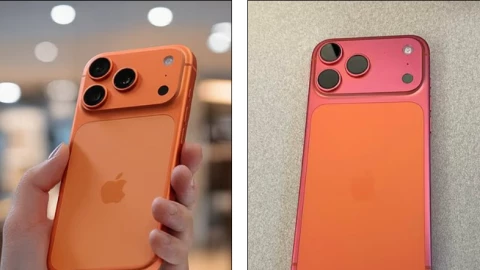 Màu iPhone 17 Pro từ cam sang hồng: hiệu ứng mới hay lỗi của Apple?
