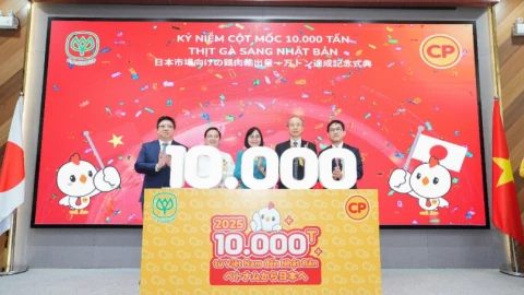 Chuỗi sản xuất thông minh giúp CPV Food xuất khẩu 10.000 tấn thịt gà sang Nhật chỉ sau 3 năm