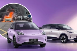Xe điện bán chạy nhất Trung Quốc của Geely đột nhiên bốc cháy, nổ như pháo hoa khi dừng đỗ