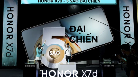 HONOR X7d ra mắt ở Việt Nam bằng loạt màn tra tấn chứng thực "độ bền chuẩn 5 sao"