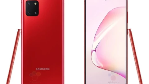 Samsung Galaxy Note 10 Lite rò rỉ hình ảnh đầu tiên, có gì đáng chú ý?