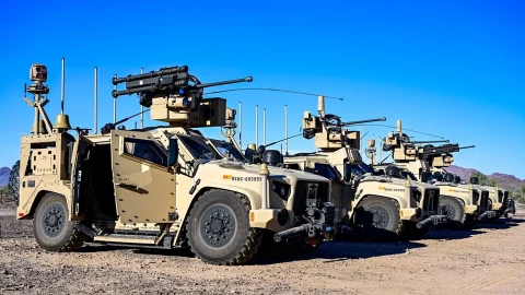 Thủy quân Lục chiến Mỹ tung “lá chắn kép” chống UAV và tên lửa hành trình