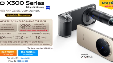vivo chính thức công bố ngày ra mắt flagship X300 Series tại Việt Nam, có mang về cả bộ camera tele ống kính rời
