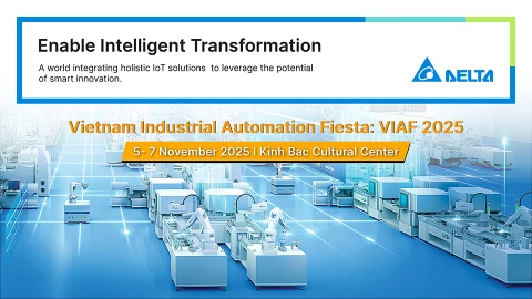 Delta Electronics giới thiệu loạt giải pháp tự động hóa công nghiệp tại Việt Nam