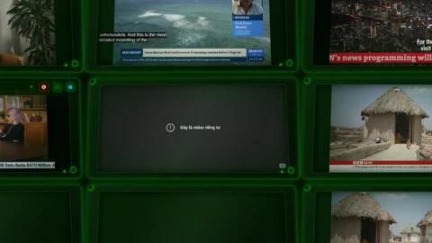 TV Wall: Theo dõi tin tức từ 9 kênh truyền hình trên toàn thế giới cực thú vị!