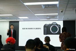 Canon EOS R6 Mark III ra mắt tại Việt Nam cùng bộ đôi ống kính RF 45mm F1.2 STM và 85mm f/1.4L VCM: tất tay cho quay video, quay được tới RAW 7K 60p