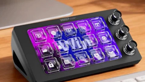 Bàn phím độc lạ: VSD MagTran M3 tùy chỉnh, có nút cảm ứng và điều khiển xoay độc đáo