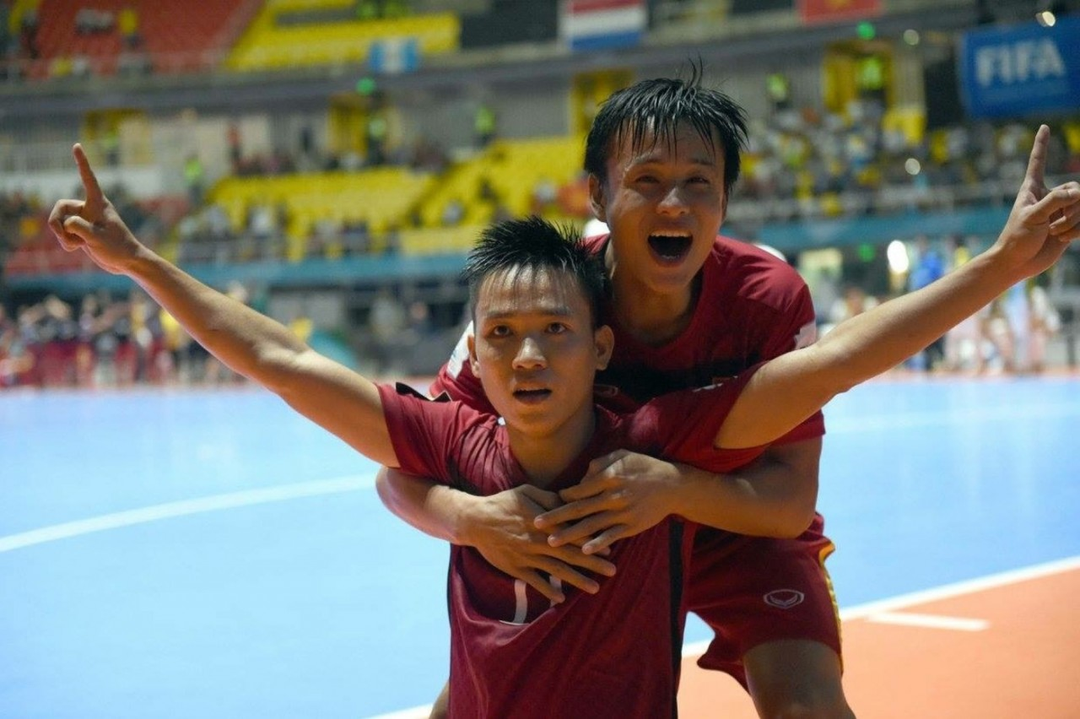 Lịch thi đấu futsal Việt Nam tại futsal World Cup 2021