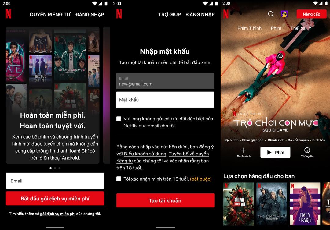 Netflix ra mắt gói miễn phí tại Việt Nam: không quảng cáo, xem đầy đủ Squid Game, The Witcher, Money Heist, Kingdom