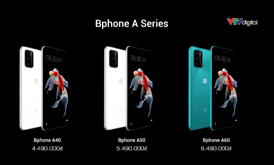 Bphone A40, A50 và A60 chính thức ra mắt: đầy đủ tính năng “đặc sản chống trộm, sMacro, sNight, giá chỉ từ 4,49 triệu đồng