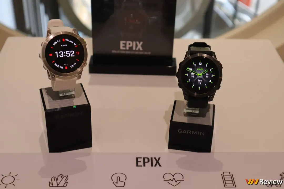 thumbnail - Garmin ra mắt fēnix 7 Series và epix: smartwatch ngoài trời có cả đèn pin, sạc năng lượng mặt trời