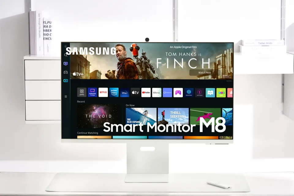 Samsung ra mắt màn hình M8 giá 19 triệu đồng ở Việt Nam: có webcam, loa và Smart TV