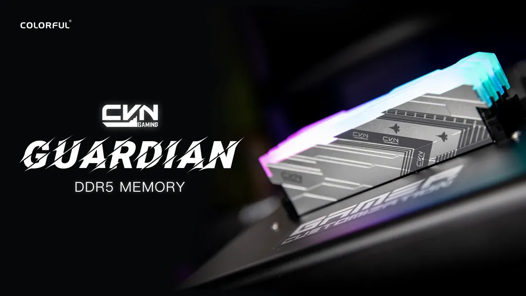 COLORFUL ra mắt RAM CVN Guardian DDR5 với thiết kế hầm hố, bus tới 6000MHz, giá từ 3,9 triệu