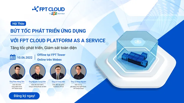 FPT Cloud ra mắt 3 dịch vụ mới trên nền tảng Platform As A Service