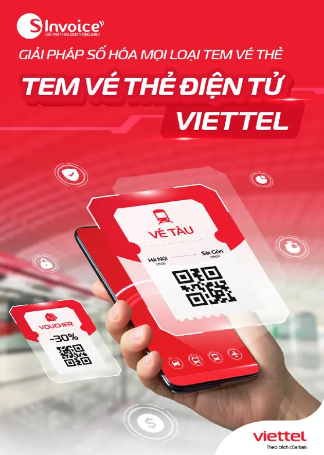 Viettel Telecom cung cấp giải pháp tem, vé, thẻ điện tử cho doanh nghiệp, hộ kinh doanh