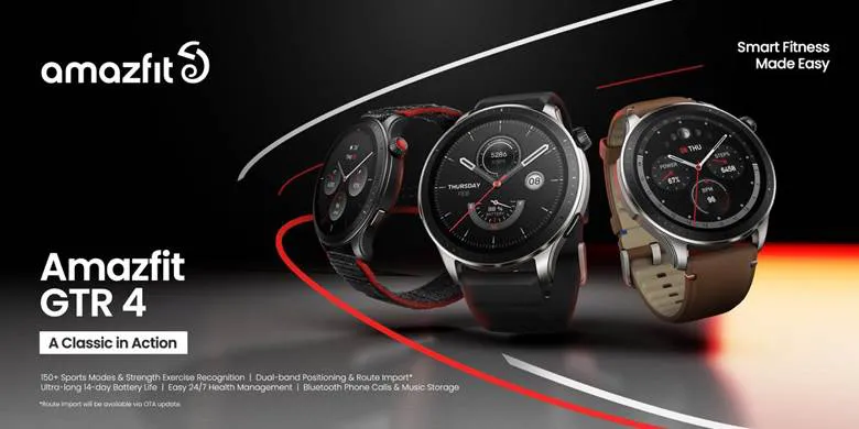 Amazfit GTR 4: smartwatch nam tính, pin cực trâu dùng đến 1 tháng