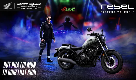 Honda Rebel 500 ra mắt thị trường, giá 181 triệu đồng