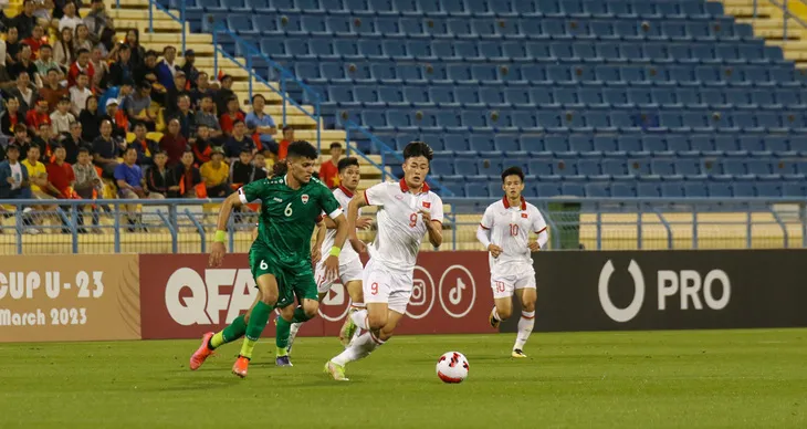 U23 Việt Nam thua đậm trong trận đầu tiên của HLV Troussier