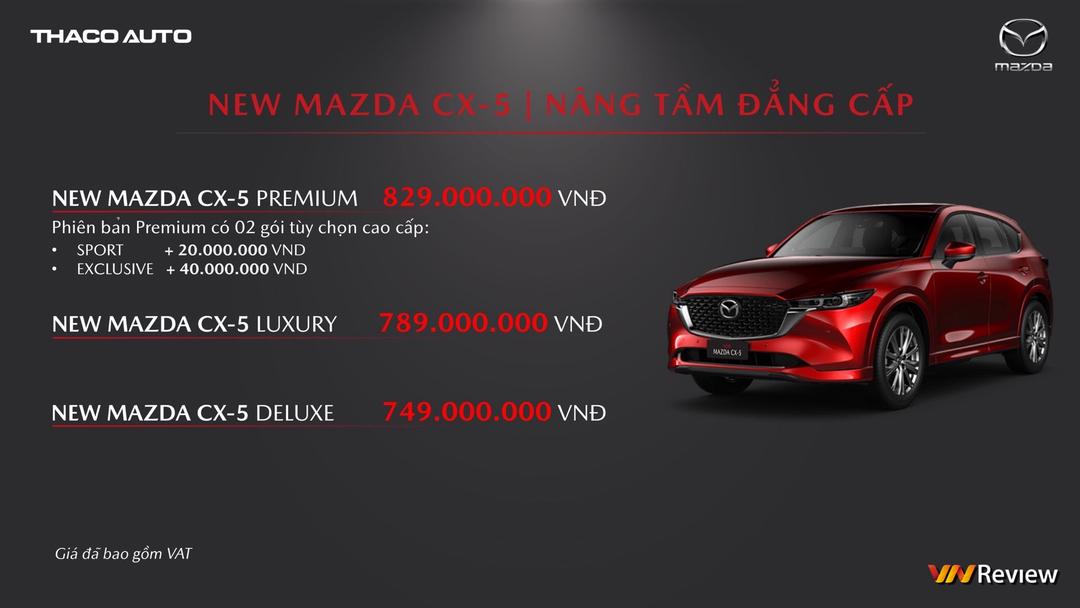 Mazda CX-5 2023 có thay đổi gì nổi bật?