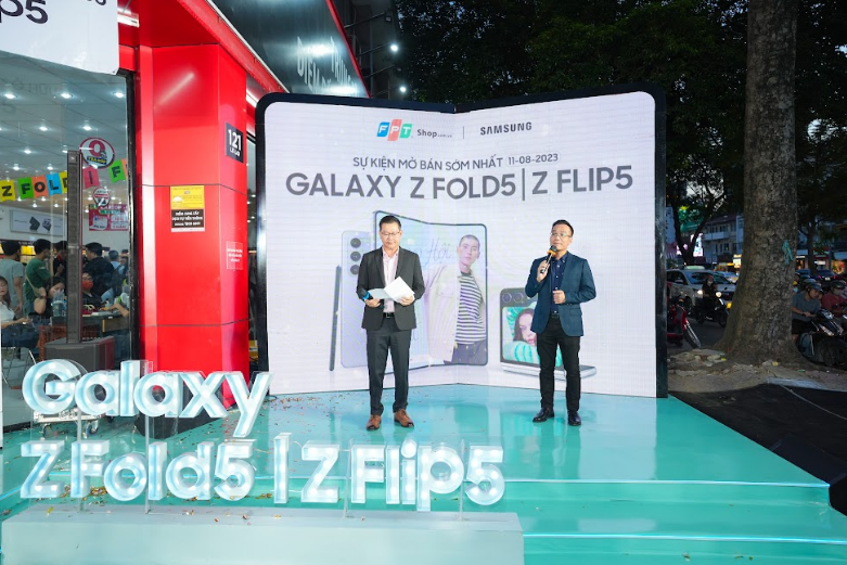 FPT Shop mở bán chính thức Galaxy Z5 series