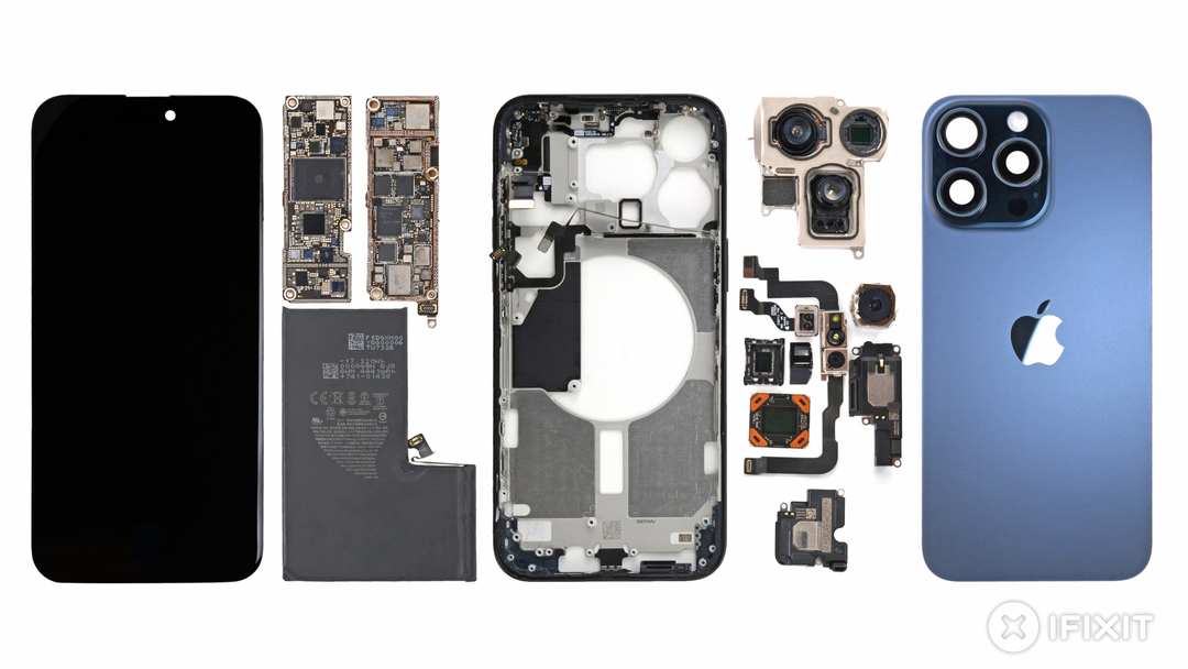 iFixit mổ iPhone 15 Pro Max: thiết kế tuyệt vời bị hủy hoại bởi yêu cầu ghép nối