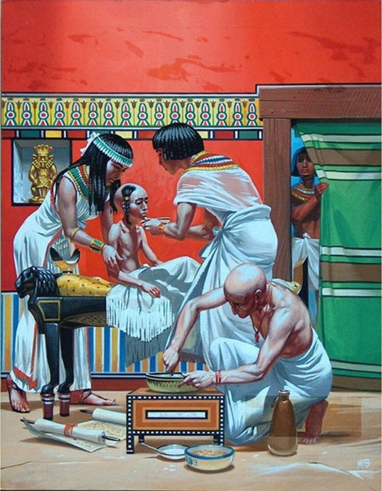Đừng đọc bài này khi đang ăn: Người Ai Cập cổ đại dùng thứ này để chữa bệnh, nghe đã ghê!