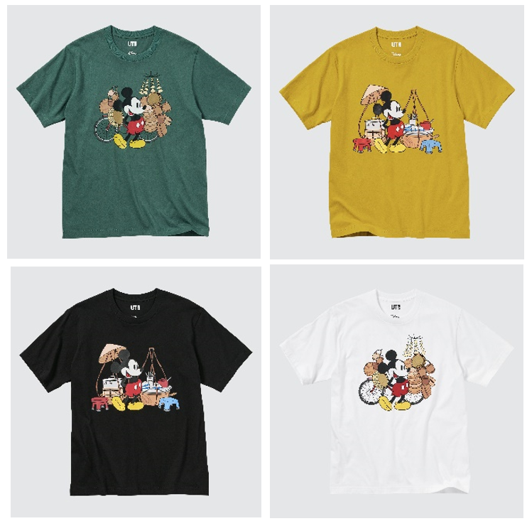 UNIQLO sắp ra mắt bộ sưu tập áo thun chuột Mickey buôn thúng bán bưng đậm nét Việt Nam vào 25/07 