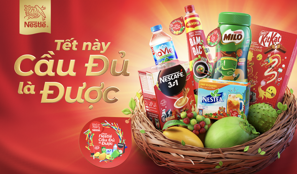 Nestlé khởi động chiến dịch Tết 2024 với thông điệp Cầu Đủ Là Được