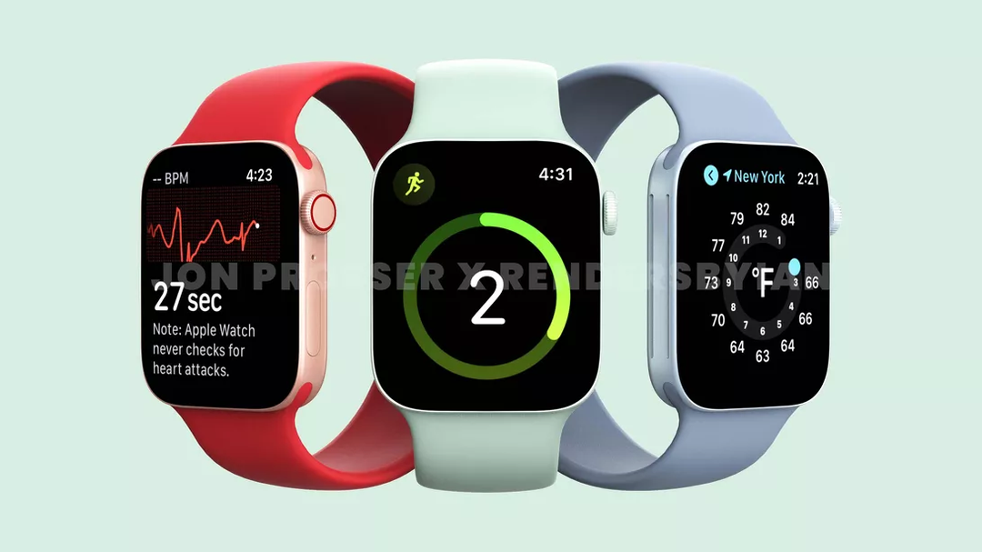 'Chân dung' Apple Watch Series 7 trước giờ G: Thiết kế mới, ra mắt cùng iPhone 13