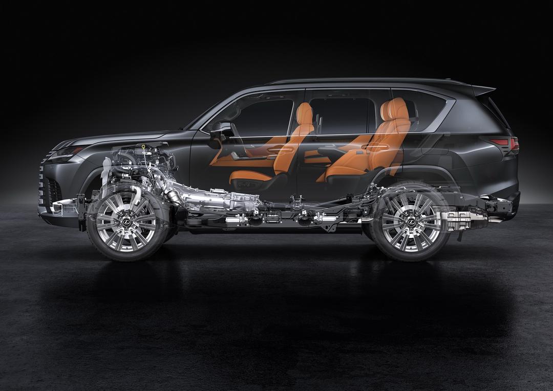 Lexus LX 600 (2022) ra mắt: Động cơ V6 Twin Turbo, nâng cấp hệ thống khung gầm và nội thất hiện đại