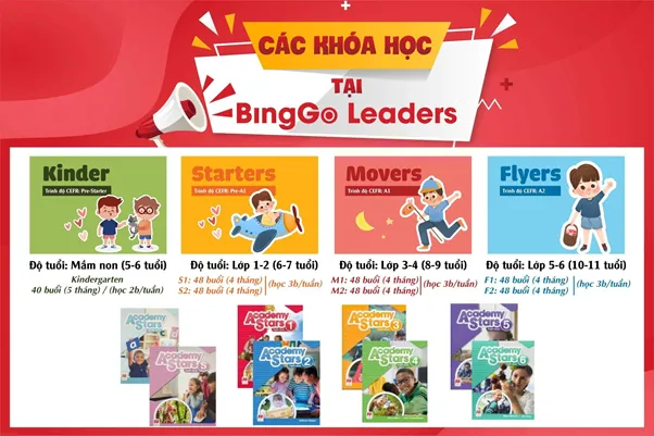 6 tiêu chí lựa chọn trung tâm tiếng Anh cho trẻ em BingGo Leaders