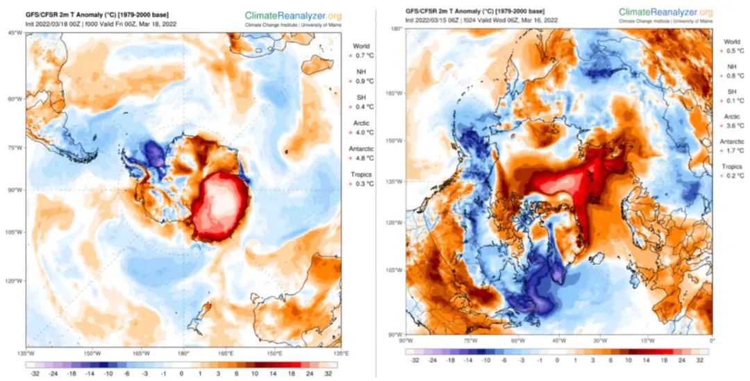 Tình trạng tan băng ở Bắc Cực và Nam Cực đang trầm trọng hơn bao giờ hết