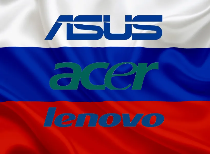 Mặc kệ Mỹ, Lenovo, Asus và Acer vẫn tiếp tục bán máy tính ở Nga