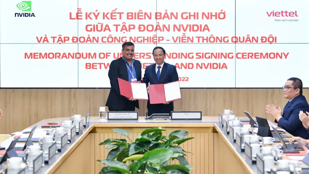 Viettel và Nvidia hợp tác đẩy mạnh phát triển trí tuệ nhân tạo ở Việt Nam