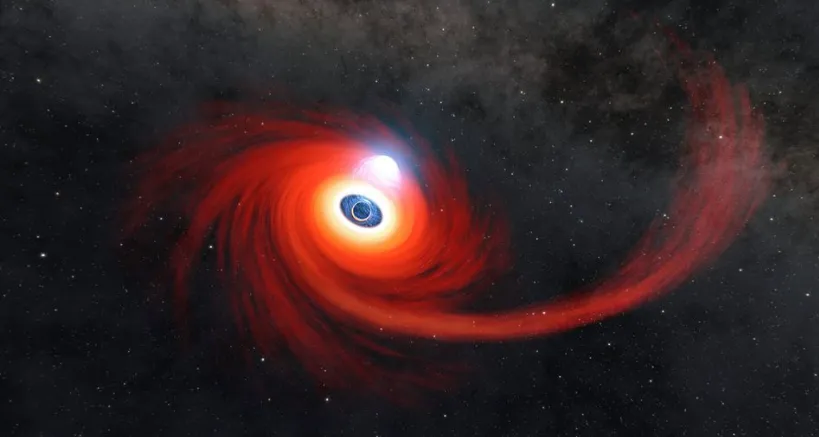 Cận cảnh lỗ đen nuốt chửng ngôi sao cách xa Trái Đất 250 triệu năm ánh sáng