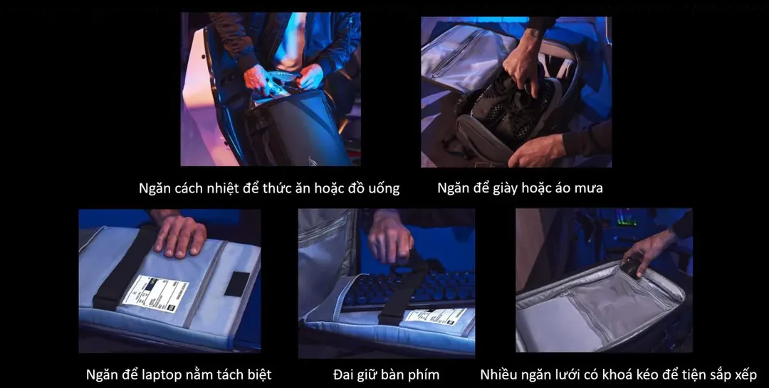 ASUS ROG tung hàng loạt sản phẩm gaming mới tại Việt Nam: đủ từ laptop màn Mini LED đến cả balo đựng máy ảnh, tripod