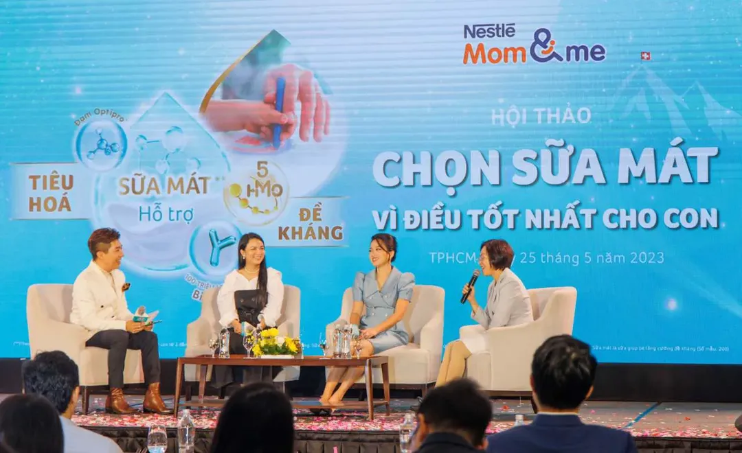 Nestlé tổ chức hội thảo “chọn sữa mát vì điều tốt nhất cho con”, giới thiệu sữa mát NAN Otipro Plus 4