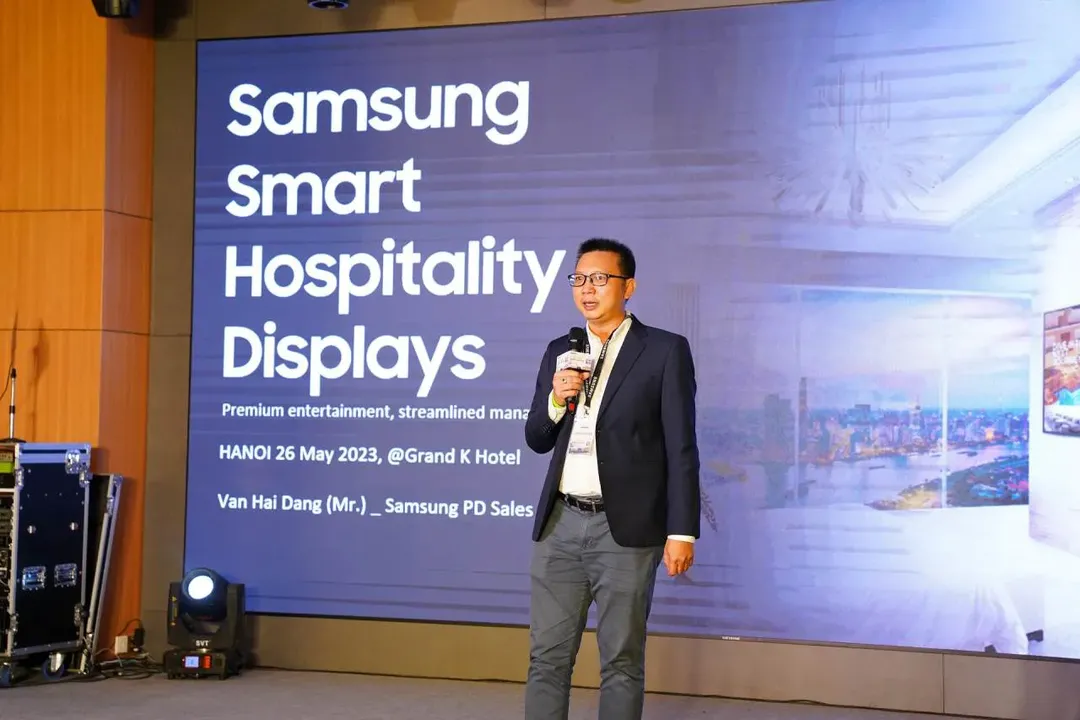 Samsung giới thiệu gói giải pháp toàn diện cho ngành khách sạn tại Việt Nam