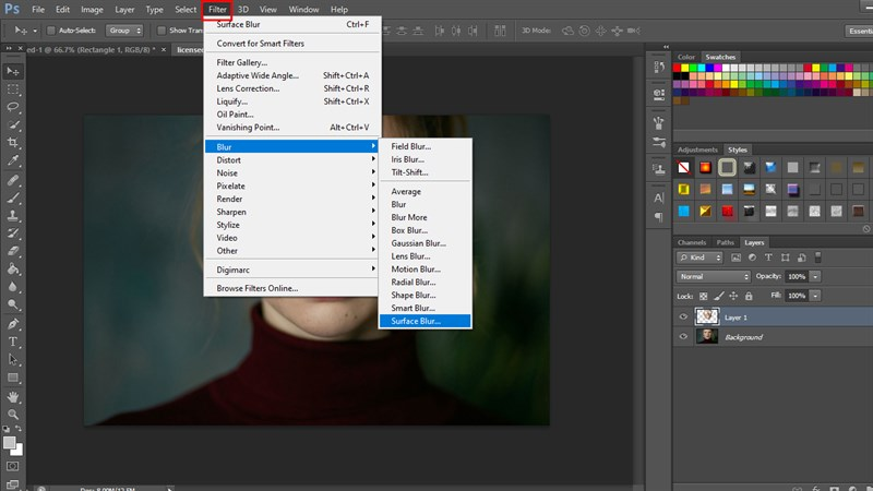 Bỏ túi cách làm mịn da bằng Photoshop