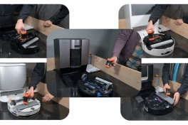 Đừng tin thông số nhiệt độ nước giặt giẻ lau của nhiều hãng robot