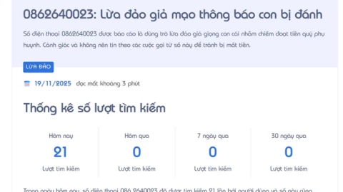 Thủ đoạn lừa đảo thâm độc: Mạo danh con cái, lợi dụng tình thương của phụ huynh