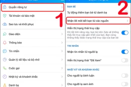 Cách bảo vệ thông tin cá nhân trên Zalo