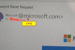 Tên miền giả tráo ‘m’ thành ‘rn’, người dùng Microsoft đồng loạt sập bẫy