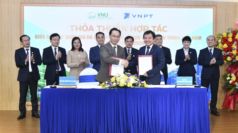 VNPT hợp tác toàn diện với Đại học Quốc gia Hà Nội