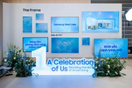 Samsung kỷ niệm 30 năm đầu tư tại Việt Nam bằng triển lãm đặc biệt tại Samsung West Lake