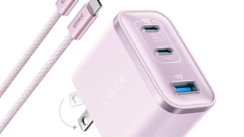 Sạc Anker nhỏ gọn 70W 3 cổng với hai màu sắc mới cực chất