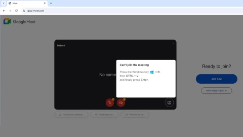 Họp online coi chừng dính bẫy: Google Meet giả mạo cài mã độc qua PowerShell