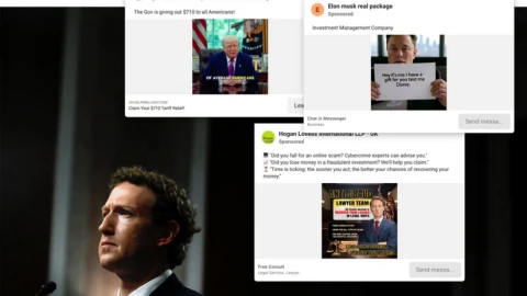 Bằng chứng Mark "cắn sâu" từ một loạt quảng cáo gian lận