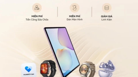 Huawei miễn phí hoàn toàn tiền công, giảm giá tới 30% các linh kiện sửa chữa dịch vụ tại Việt Nam