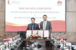 Đại học Bách khoa Hà Nội hợp tác Huawei đào tạo nhân tài AI, 5G và đám mây